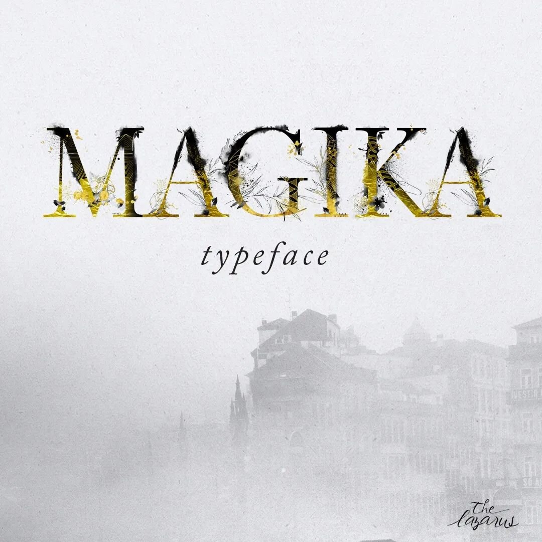 Magika Typeface

I did this typeface as a personal exercise but it turned out to be so much more, it lead to some new ideas for new projects that I will soon post here. Almost dead projects long forgotten that started some 20 years ago, dreams left i